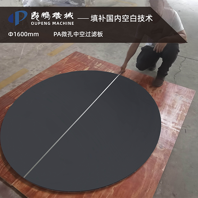 Rigid polymer sintered microfiltration membrane