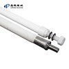 Rigid polymer sintered microfiltration membrane
